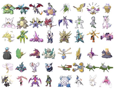 pokemon that can mega evolve